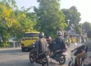 Wujud Pelayanan Prima, Sat Lantas Polres Bima Intensifkan Kegiatan Strong Point Pagi