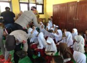 Dukung Penuh Program Presiden RI, Polres Bagaikan Makanan Gratis dan Bergizi di SDN 02 Kalaki