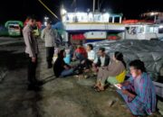 Polsek Kawasan Pelabuhan Laut Bima Laksanakan Patroli Rutin di Areal Dermaga Pelabuhan Laut Bima