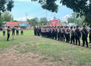 Siwas Polres Bima Kembali Monitoring Apel Persiapan dan Pengecekan Pasukan Operasi Mantap Praja Rinjani 2024