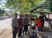 Polsek Wawo Gelar Patroli dan Imbauan Kamtibmas Menjelang Pilkada Serentak 2024