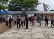 Pamatwil Polres Bima Pantau Pelaksanaan Pencoblosan Suara di Kecamatan Soromandi