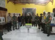 Pastikan Aman, Polsek Belo Kawal Pergeseran Kotak Suara Hasil Rapat Pleno PPK Menuju KPU