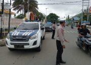 Sat Lantas Polres Bima Kota Gelar Himbauan dan Pengaturan Lalu Lintas di Pertigaan Masjid Penaraga