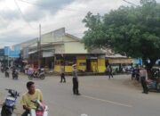 Pos PAM Ketupat Rinjani 2025, Beri Pengamanan Ngabuburit di Seputaran Pasar Tradisional Sila