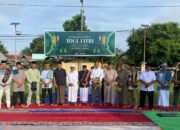 Kapolres Bima AKBP Eko Sutomo SIK., MIK.,Bima Sholat Idul Fitri 1 Syawal 1446 H Bersama Masyarakat di Lapangan Apel Mapolres Bima