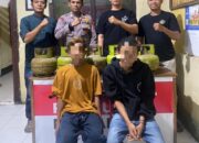 Dua Orang Terduga Pelaku Pencurian Tabung Gas Elpiji 3 Kg Berhasil Diamankan  Satu Orang Masih di Buru Polsek Madapangga