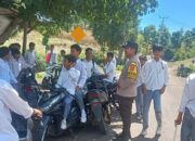 Sambangi SMAN I Soromandi Dalam Program Police goes to School, Bhabinkamtibmas Polsek Soromandi Sampaikan Ini