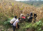 Polsek Sanggar Bantu Evakuasi Korban Lakalantas Tunggal 1 Orang Meninggal Dunia