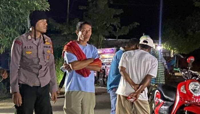 Patroli KRYD dan Cipkon Malam Hari, Polsek  Madapangga Cegah Kasus 3C dan Imbau Warga Jaga Situasi Kamtibmas