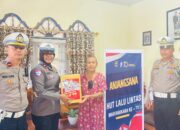 Sat Lantas Polres Bima Kota Gelar Anjangsana HUT Polisi Lalu Lintas Bhayangkara ke-70 Bersama Pensiunan Polri