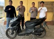 Tim Opsnal Polsek Asakota Amankan Sepeda Motor Hasil Curas, Pelakunya Tengah Diburu