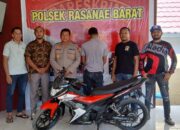 Gelapkan Sepeda Motor, Pria Ini Disergap Tim Opsnal Polsek Rasbar
