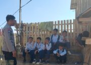 Bhabinkamtibmas Desa Tarlawi Polsek Wawo Polres Bima Kota Himbau Warga dan Pelajar Jaga Harkamtibmas