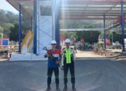 Unit Pam Obvit Sat Samapta Polres Bima Kota Amankan Objek Vital PT Pertamina Patra Niaga Integrated Terminal Bima