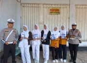 Sat Lantas Polres Bima Kota Gelar Himbauan Keselamatan Berlalulintas dan Bagikan Brosur