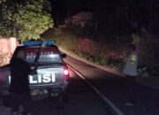 Polsek Langgudu Gelar Patroli Blue Light Cipta Kondisi di Titik Rawan Kamtibmas