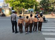 Satlantas Polres Bima Kota Laksanakan Rawan Pagi di Titik Rawan Kemacetan
