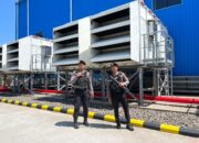 ‎Unit Pamobvit Sat Samapta Polres Bima Kota Amankan Objek Vital PLTMG Bonto Bima