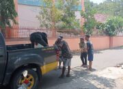 Team Opsnal Polsek Rasana’e Barat Amankan Pencuri Pintu Tralis di Gudang Semen