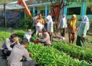 Sat Binmas Polres Bima Kota Laksanakan Kunjungan dan Pengecekan Lahan Pertanian di SMKPPN Bima