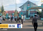 Strong Point Pagi, Wujud Nyata Pelayanan Sat Lantas Polres Bima Kota di Pagi Hari