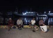 Polsek Kawasan Pelabuhan Laut Bima Gelar Patroli Rutin, Himbau Buruh dan ABK Jaga Kamtibmas