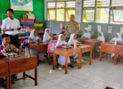 Bhabinkamtibmas Memonitor Pendistribusian Makan Bergizi Gratis (MBG) di Sekolah Dasar Kota Bima