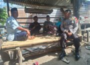 Laksanakan Jum’at Curhat, Kanit Binmas Polsek Wawo Ajak Warga Jaga Kamtibmas