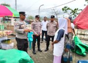 Kapolsek Kawasan Pelabuhan Laut Bima Laksanakan Jum’at Curhat dan Sosialisasi Penerimaan Bintara Brimob Polri